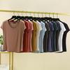 Women's Modal Sleeveless Thin Base Layer T-Shirt - Round Neck, Loose Fit, Plus Size, Solid Color, Slimming Top for Spring/Summer
