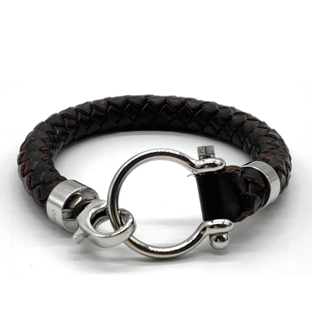 Used OMEGAbracelet leather unisex