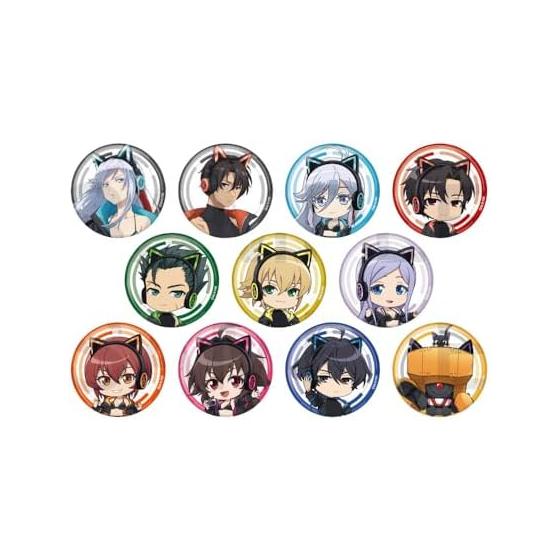 TV Anime 86 EIGHTY-SIX x COLLABOCAFEHONPO BLANC 2025 Trading BIG Can Badge 5-Piece Box