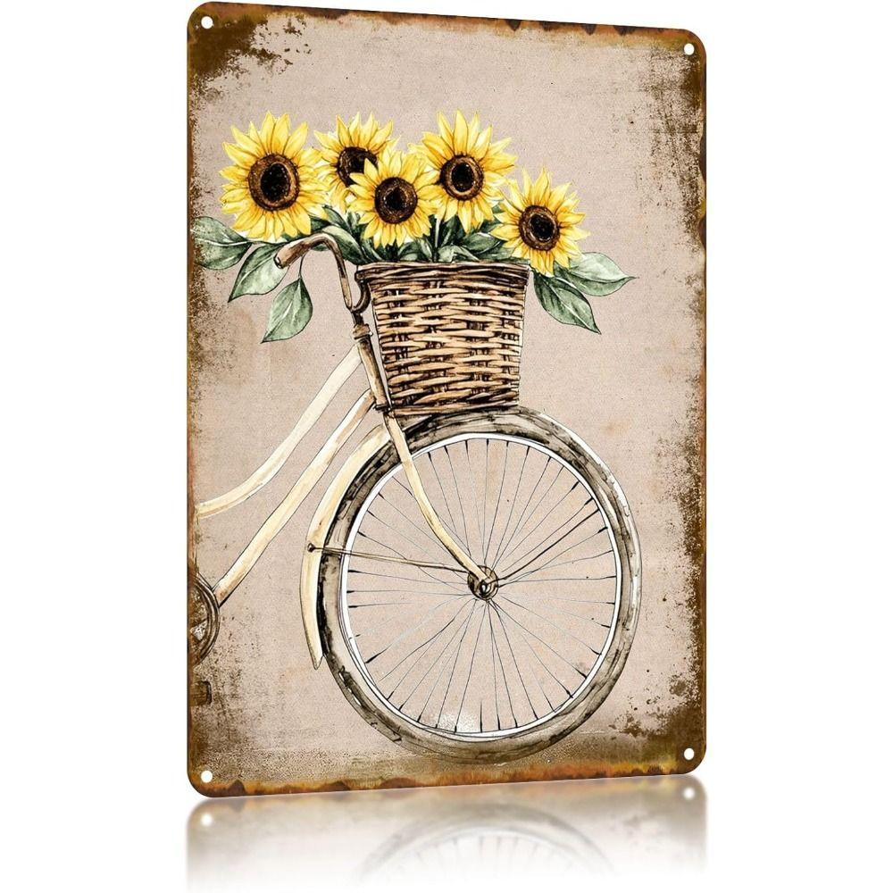 Vintage Antique Style Logo Metal Tin Sign Retro Wall Poster