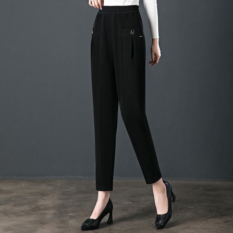 

2025 Slimming Women s Loose Harem Pants - Comfortable, Versatile Casual Spring Fashion Long Pants M [Recommended 95-105 lbs]