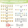 Diy Handmade Beaded Bracelet Production Kit, Soft Pottery Sheet Clay Bead Letter Bead Accessory Set
