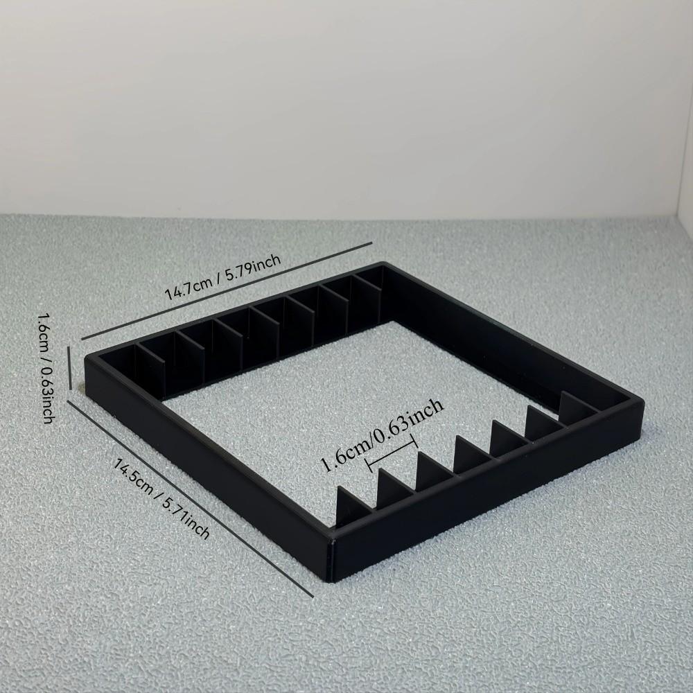 8/10 Slots Magnetic Tape Holder Large Capacity Plastic Card Display Stand Multi-functional Cassette Tape Holder Box
