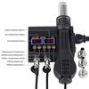JCD 750W Soldering Station 2 in 1 Hot Air Gun Soldering Iron LCD Digital Display Welding Rework Station for BGA PCB IC Repair