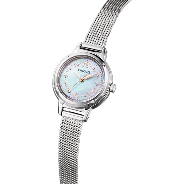 Citizen Women's KP3-619-21 ( Watch Wicca Solar-Tech Summer Limited) Round Watch Stainless Analog