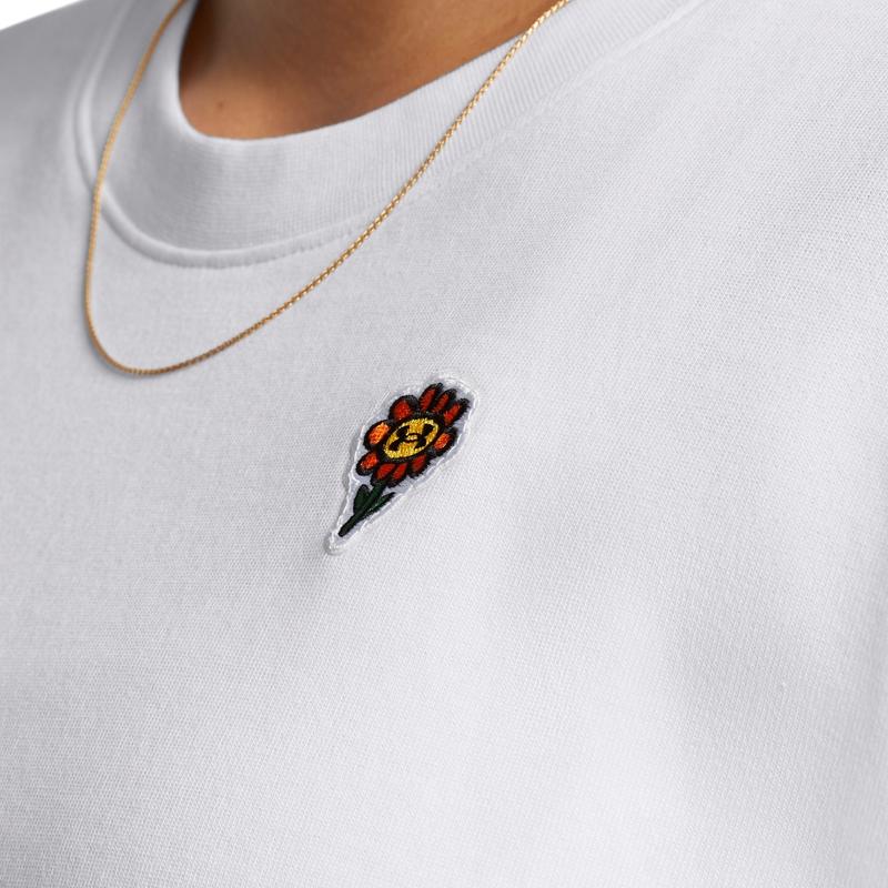 Under Armour UA Round Neck Solid Loose Training Sports Short Sleeve Regular T-Shirt Women T-Shirts White 1386852-100