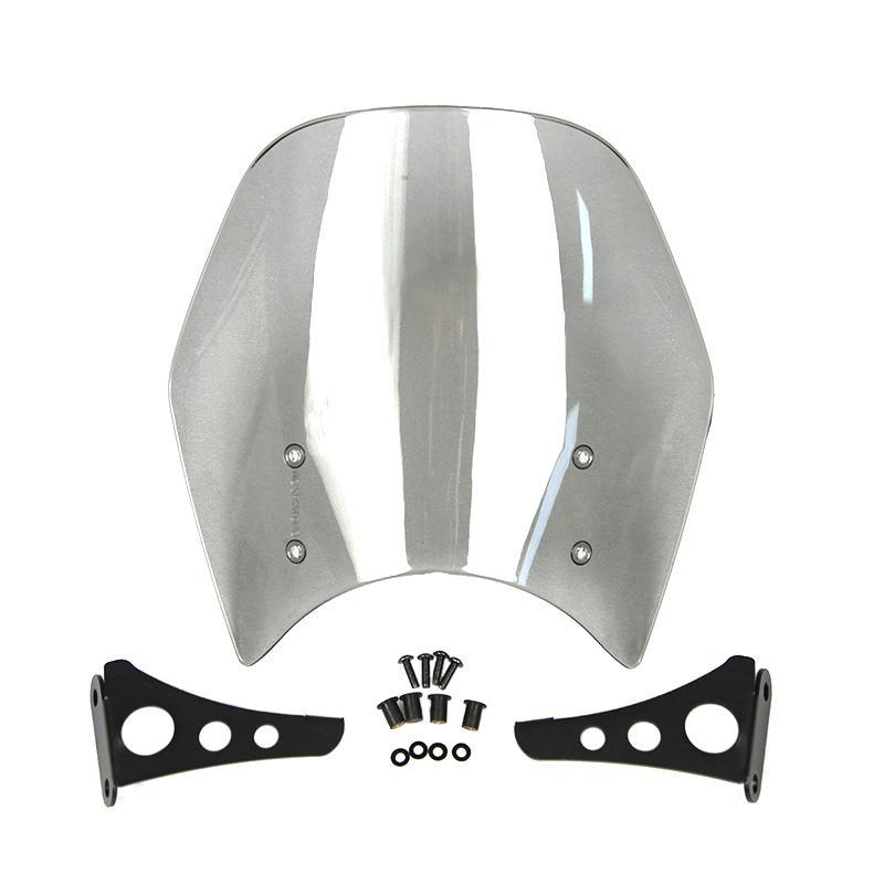FOR CFMOTO 450CLC 450clc CLC450 Motorcycle Accessories Windshield Retrofit Decoration Small Windshield Front Heighten Windshield