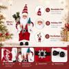 40cm Christmas Santa Doll Standing Posture Christmas Figurine  Christmas Home Decor