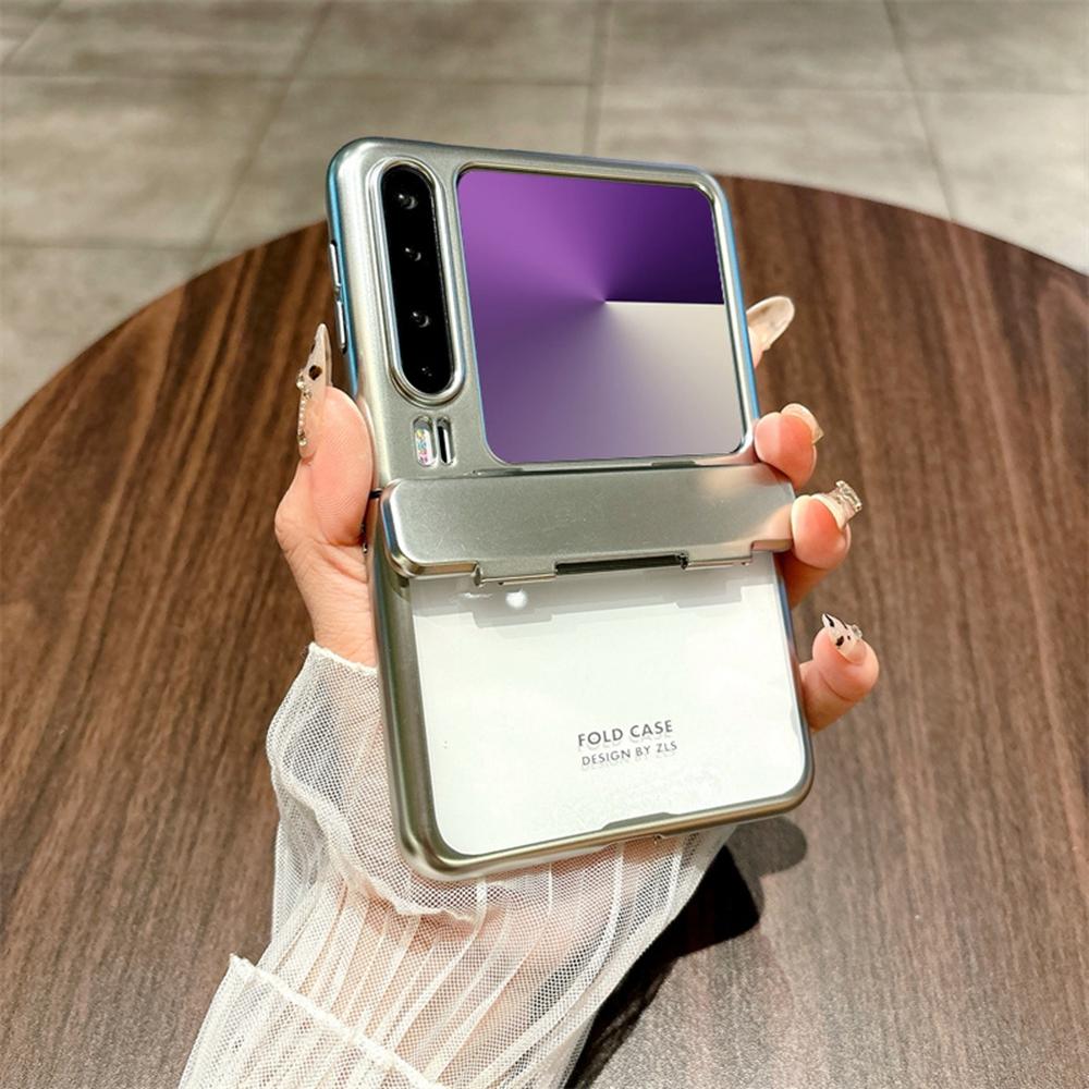 Pro Huawei Pura X Pouzdro Ochrana Pantu Galvanické Pokovování Tvrdý PC Průhledný Kryt na Telefon