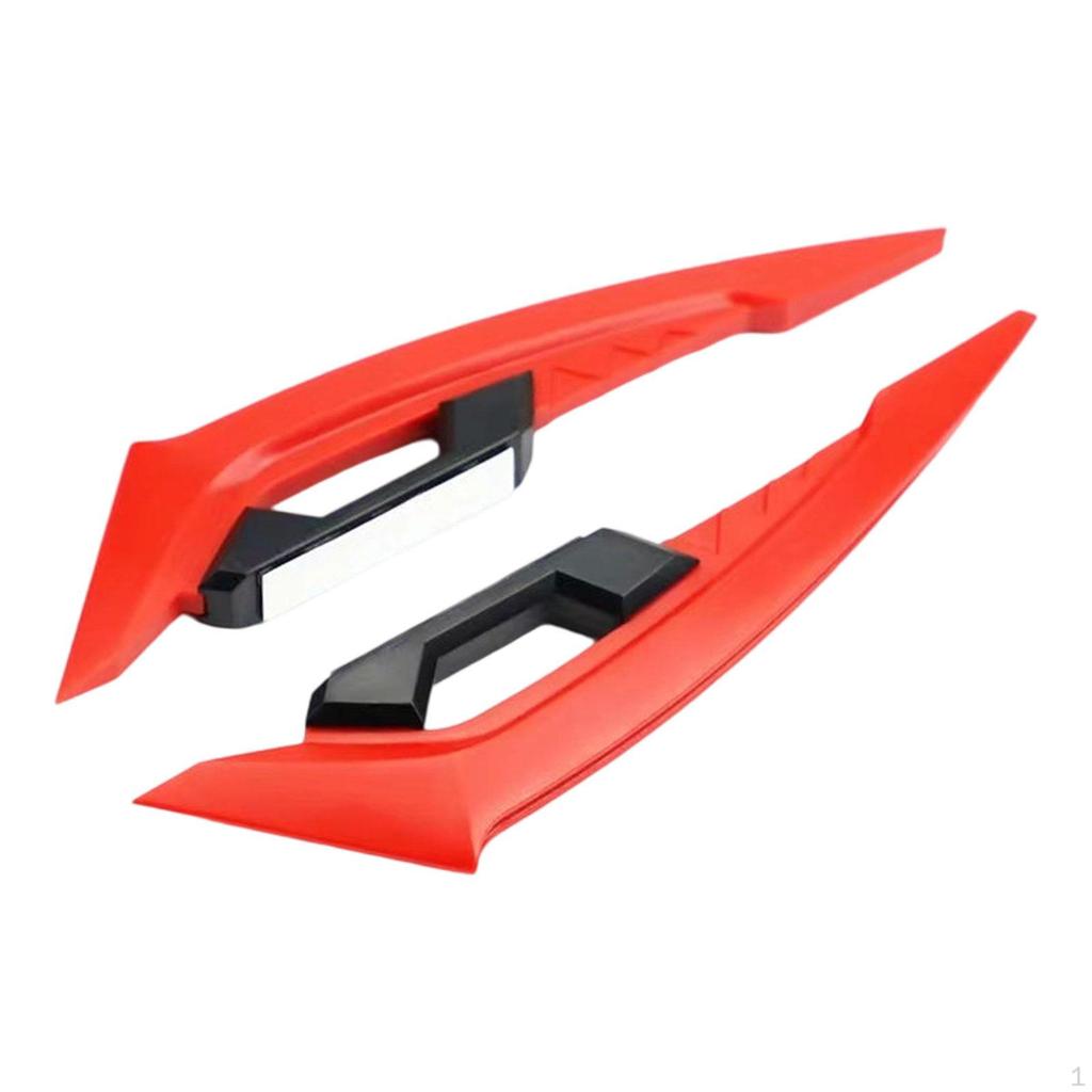 2 Pieces Motorcycle Side Modification Accessory Aerodynamic Spoiler Wing