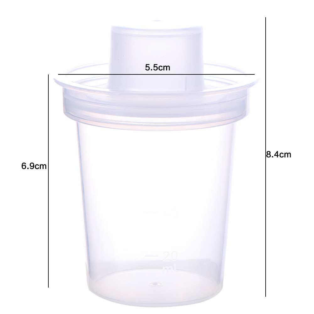 6PCS Leakproof Milk Powder Container Transparent Baby Formula Box Newborn