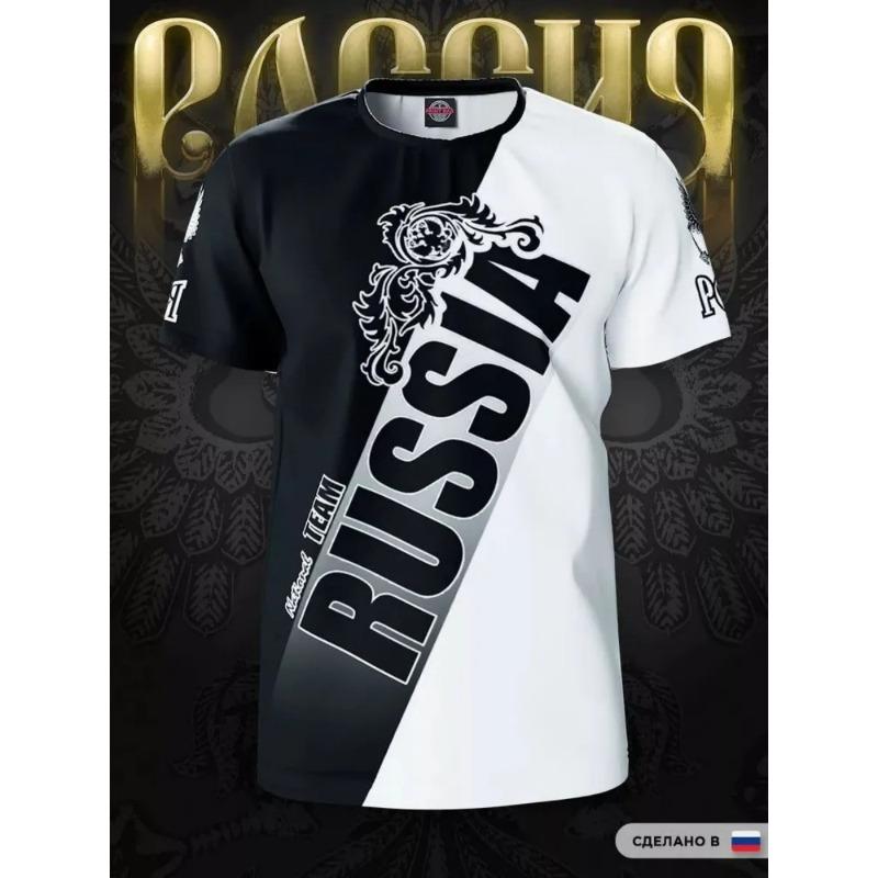 Мужская футболка с 3D-печатью, короткий рукав, круглый вырез, пуловер, повседневный топ S