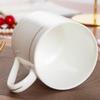 Tao Xianghui Gold-Rimmed Bone China Conference Mug with Lid