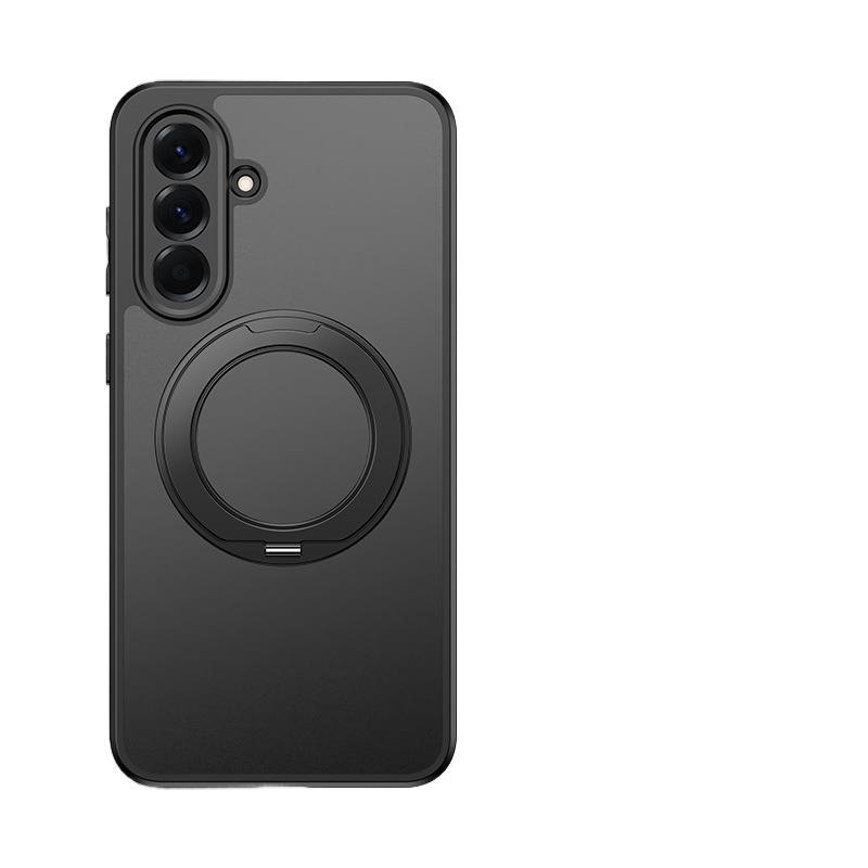 Applicable To Samsung A57 Fog-sensitive Magnetic Suction Bracket Mobile Phone Case A37 Matte A17 Anti-drop A56/A36 Protective Case A16