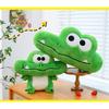 Crocodile Eyes Big Plush Stuffed Animal Doll Bed Decoration Kids Birthday Gift
