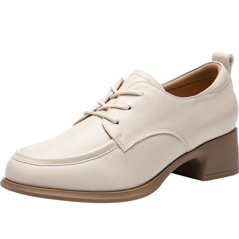 ZHR Women s KM28 Leather Soft Sole Breathable Casual Shoes 39