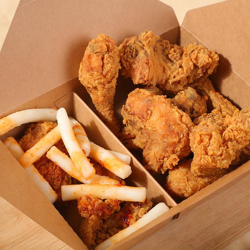 Disposable Kraft Paper Food Box