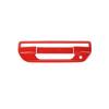 Tailgate Door Handle Panel Cover Trim for Jeep Gladiator JT +Red Accessories