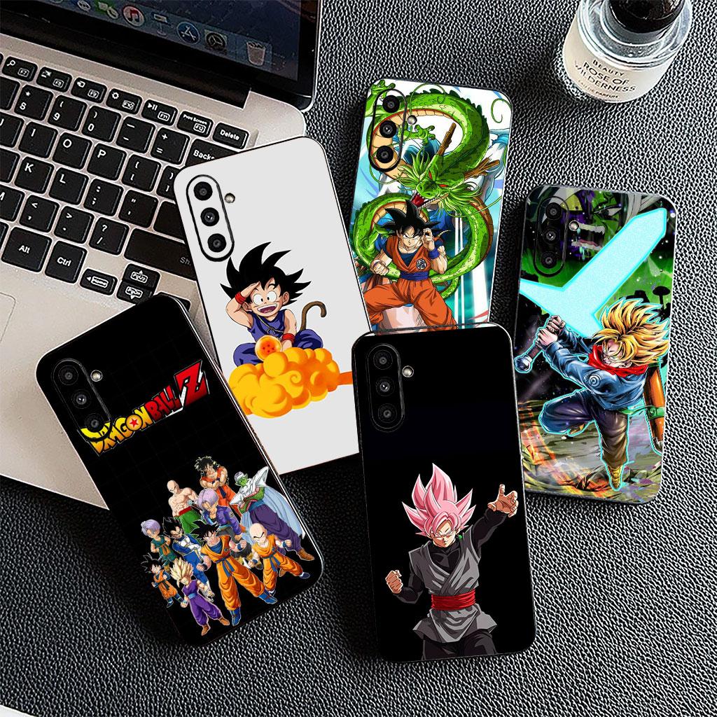 for Samsung Galaxy A05 A06 A14 A50 A51 A52 A12 A13 A17 A70 A07 A25 A26 A56 A23 M53 Case Trunks Dragon Torankusu Son Gokus Ball