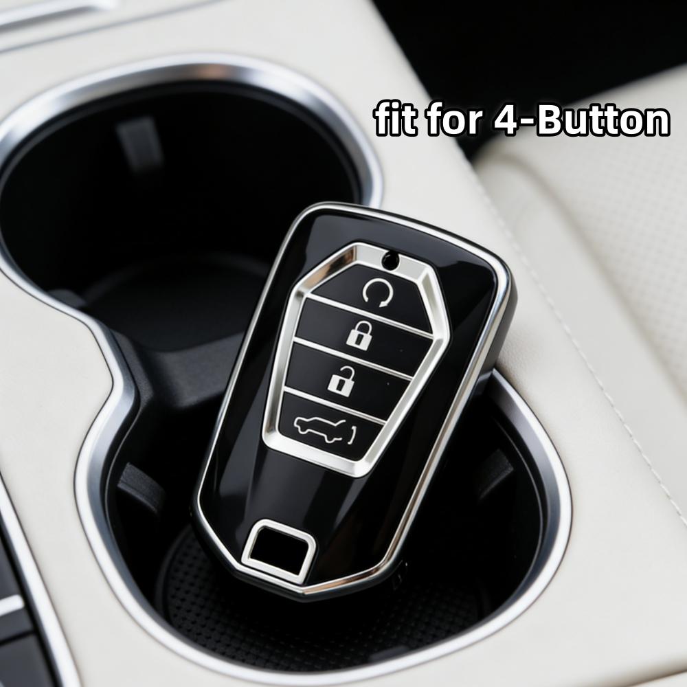 

Car Key Cover for Isuzu New MU-X X Series DMAX D-Max X-Terrain Pickup Truck2020 2021 2022