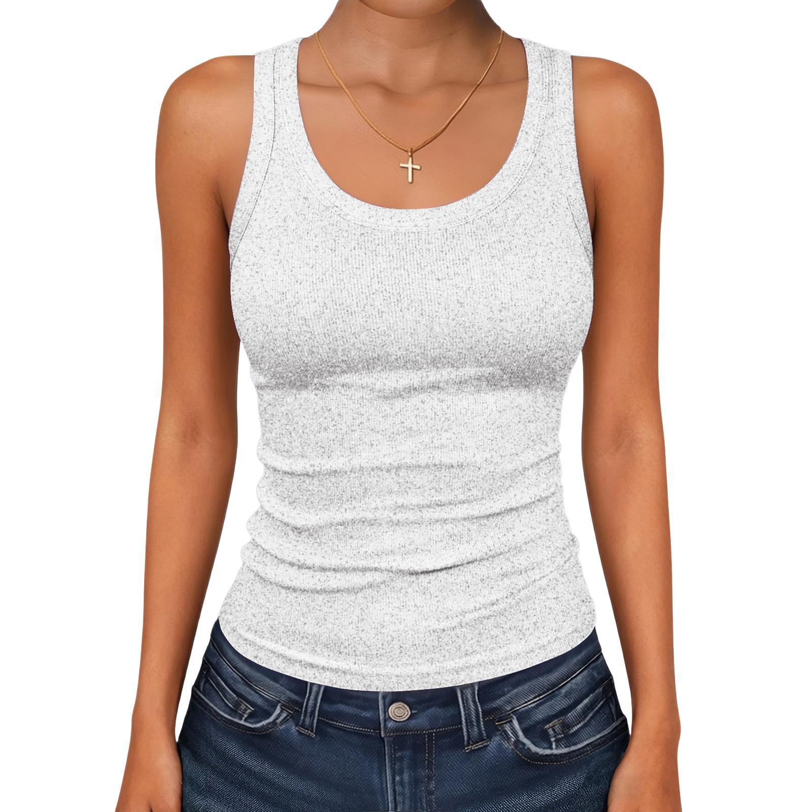 

Women s Fashion Slim-Fit Sleeveless Sports Top XL