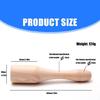 Elegant Beechwood Mallets Hammer With Comfortable Handle For Everyday Household Professional Use Woodworking Enthusiasts