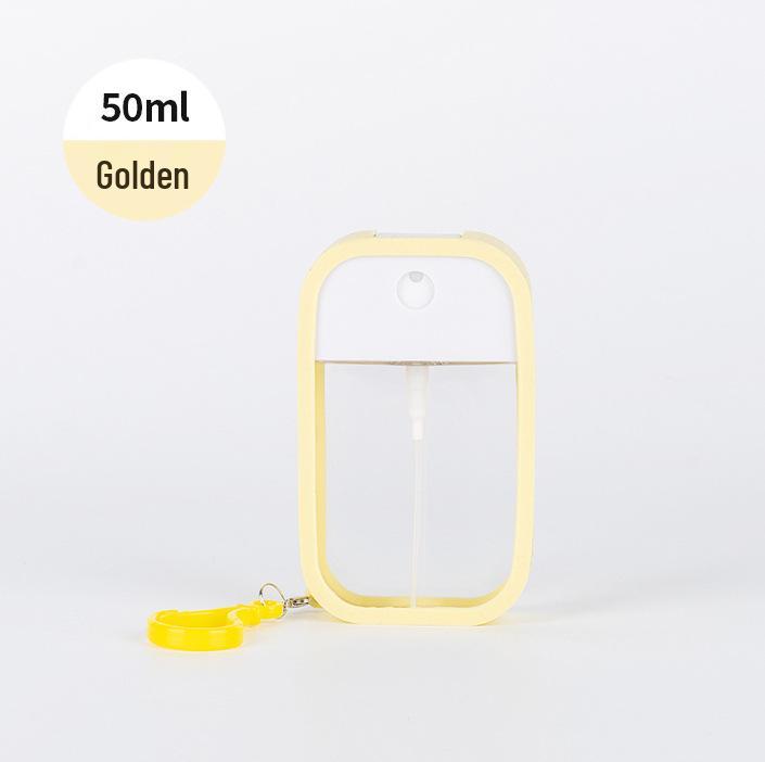 Portable Press-On Silicone Hydrating Perfume Spray Bottle
