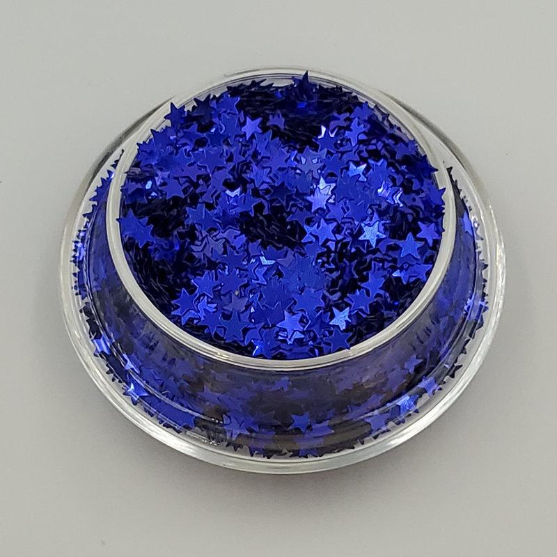 

Silver Star Glitter Sequin Eyeshadow: DIY Nail Art & Patch Pentagram 1pc 4mm 12g bag