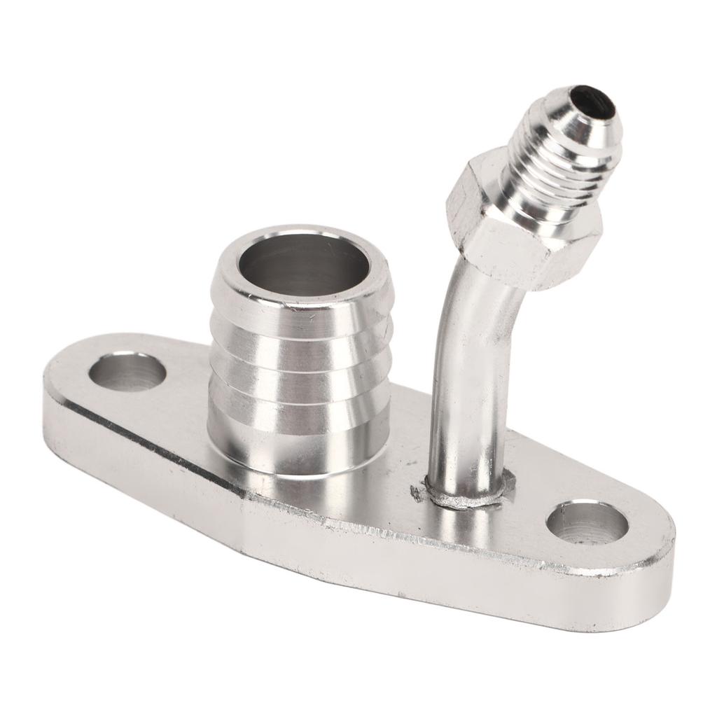 4AN Oil Feed Fitting 10AN Return Drain Flange Kit Turbo Oil Return Feed Drain Fitting Gasket Set for CT9 CT12 CT20 CT26