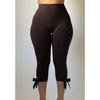 Women's High Waist Seven Eighth Length Pants Casual Leopard Print Stretch Yoga Pants