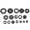 125 Pcs Rubber Grommet Assortment Set Firewall Wiring Electrical Wire Gasket Kit
