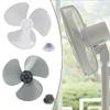 16Inch  Plastic Fan Blade 3 Leaves For Standing Pedestal Floor Wall / Table Fanner Household Fan Blade Electric Fan Accessories