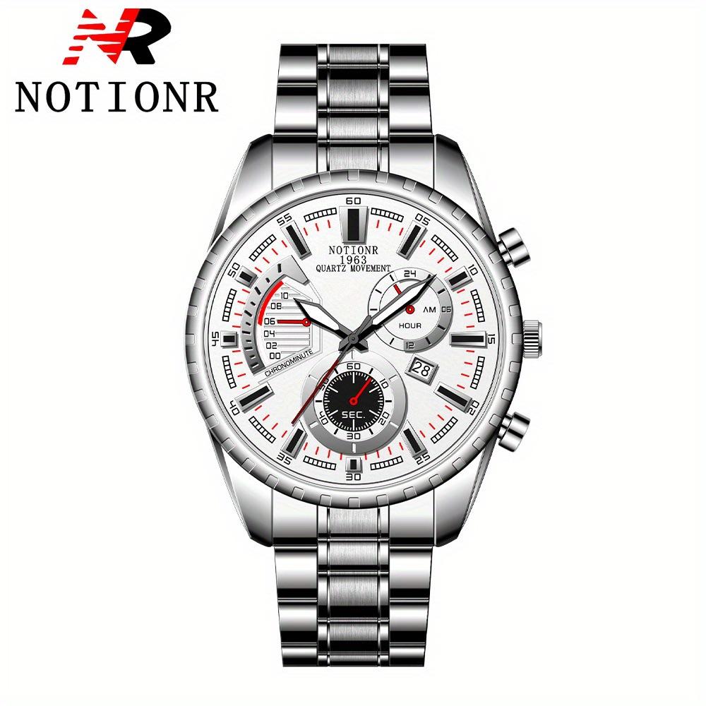 Men S Stainless Steel Watch, Business Casual Simple Men S Quartz Watch