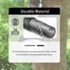 5Ft ID 5/8 Heater Hose,Rubber Radiator Hose Resistant To High And Low Temperatures,Standard Straight Coolant Hoses With 10 Hoses Clamps Capable Of