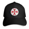 The Cross of Malta  Vintage White and Red Baseball Cap Sunhat Hip Hop Fishing Cap Womens Beach Outlet  Unisexs