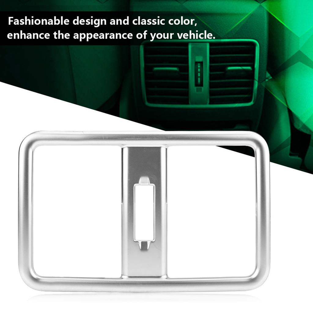 Rear Air Vent Outlet Cover Trim Frame Decoration Chrome for Mercedes Benz W246