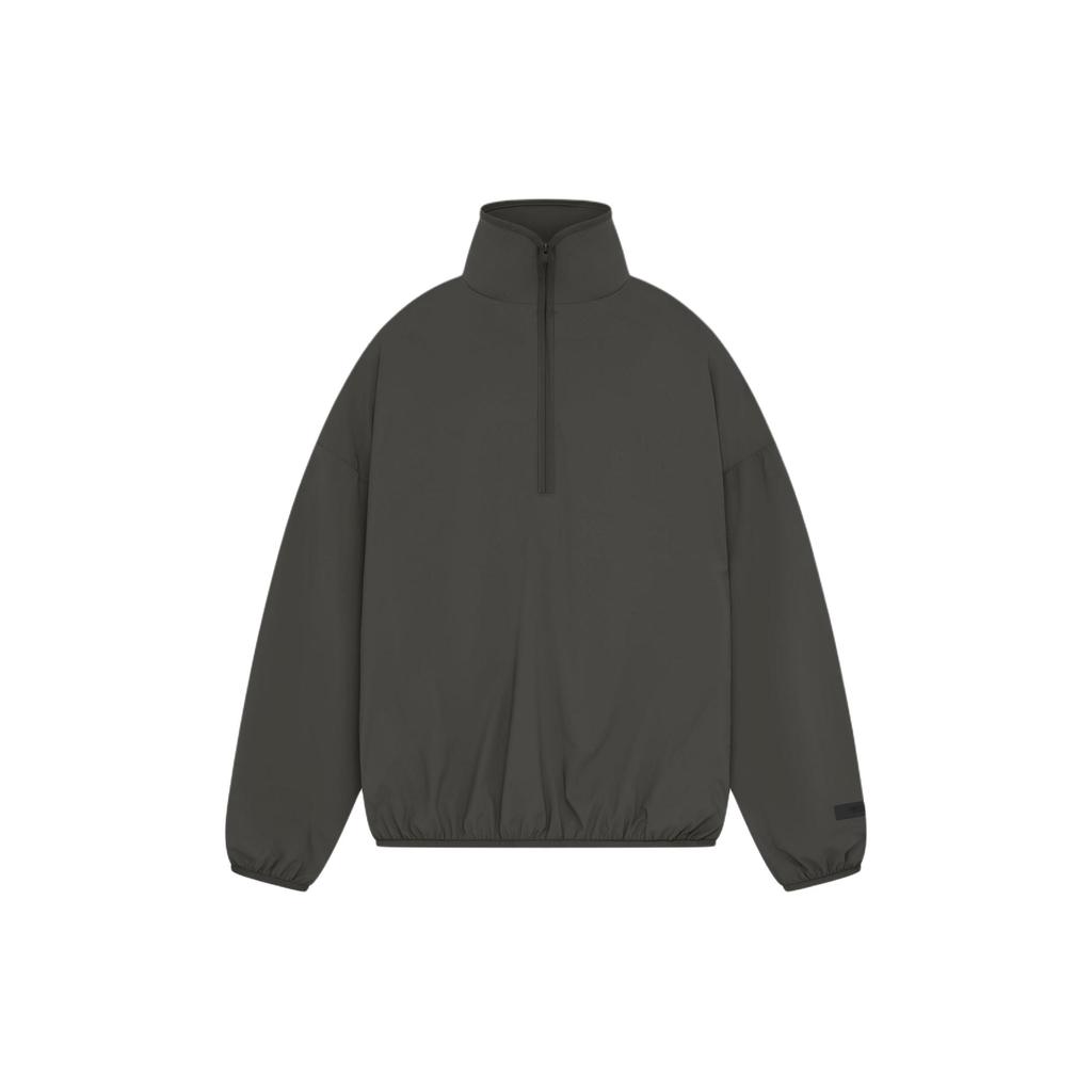 Fear of God Essentials Nylon Half Zip Mockneck Ink Men Tops Black 186SP244030F