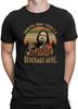 Attention Monsieur Il Y A Une Boisson Ici Le Mec Big Lebowski T-shirt Homme Vintage Noir