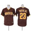 Unisex Baseball Jersey Shirt With Number Embroidery MLB Style Cotton Blend Sportswear Men Women Fall