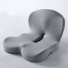 Seat Cushion Anti-Slip Bottom Design Pressure-Reducing Hip Waist Support Memory Foam L-Shaped Integrated