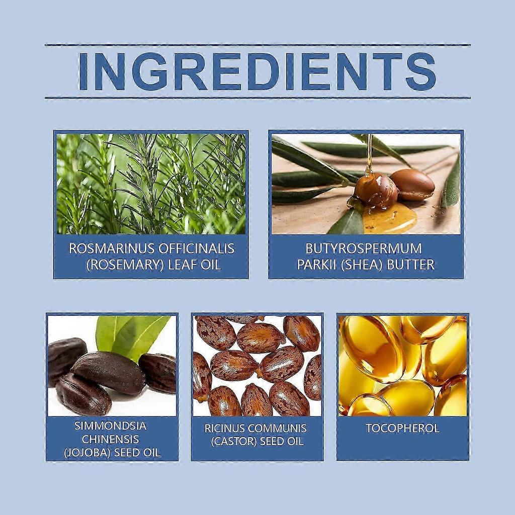 Rosemary Hair Care Oil Nourishes, Strengthens, Smoothes And Improves Scalp Massage Treatment Essence