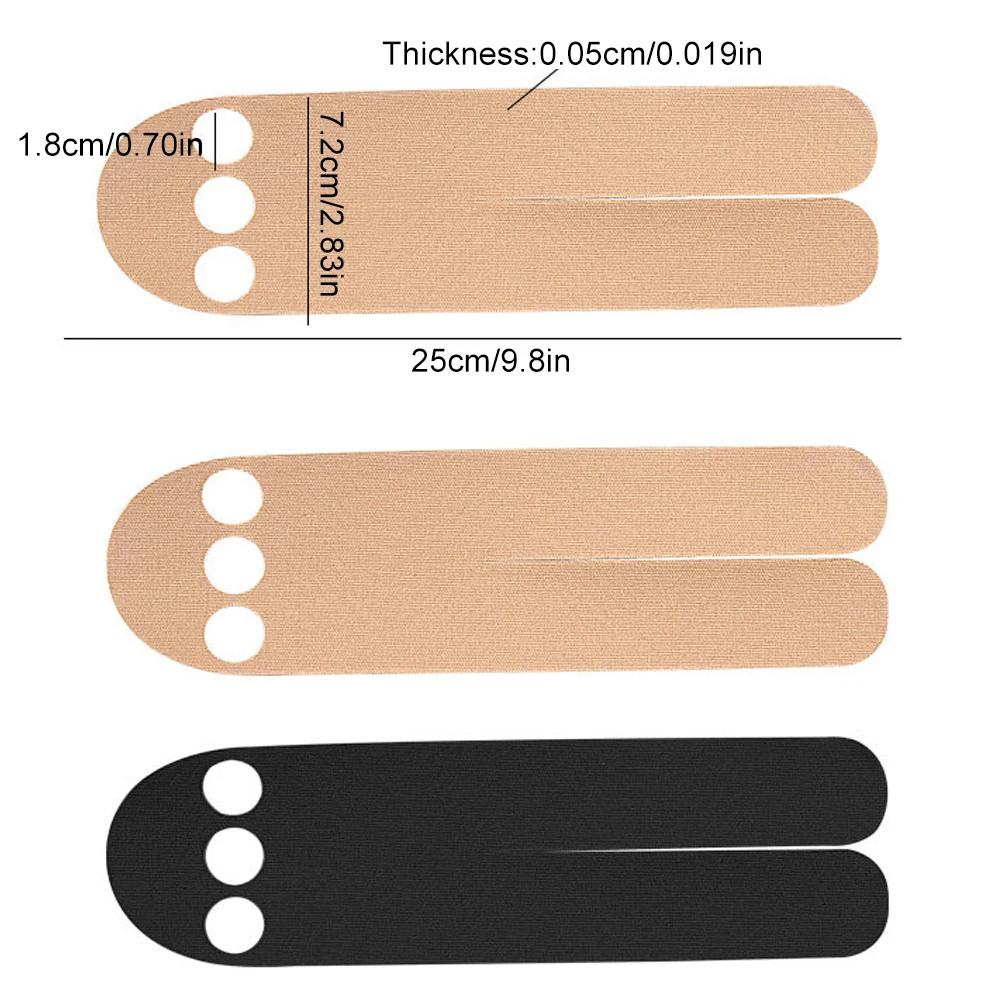 Durable And Safe 5/10/15/20Pcs Precut Kinesiology Tape For Wristwaterproof Elastic Athletic Tapesports Joint Muscle Supportbowling Wrist Tapes