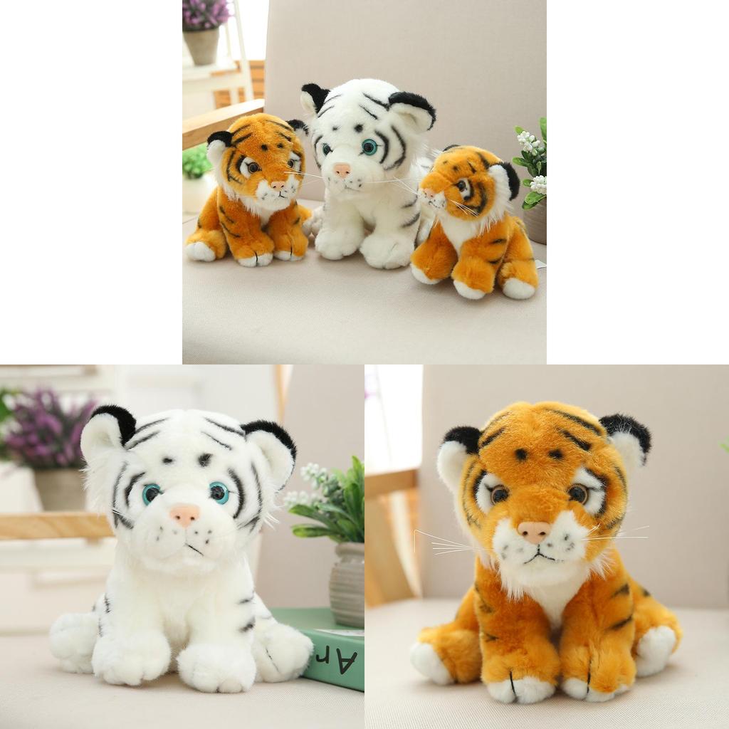 Plush Tiger Toy Animal Pillow For Kids Soft Toy Gift