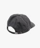 Liomeu Denim Applique Washed Ball Cap_Charcoal