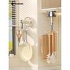 HANDUNYOU Rotating 6-Claw Suction Cup Kitchen Hooks