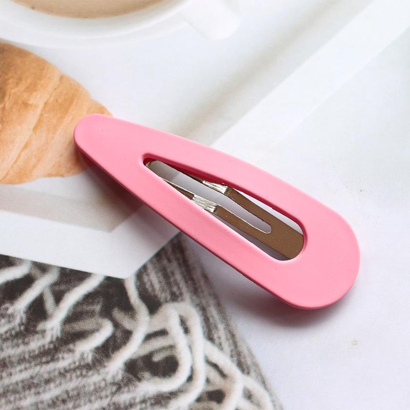 7cm Matte BB Clip - Cute Korean & Japanese Style Morandi Color Hairpin Accessory