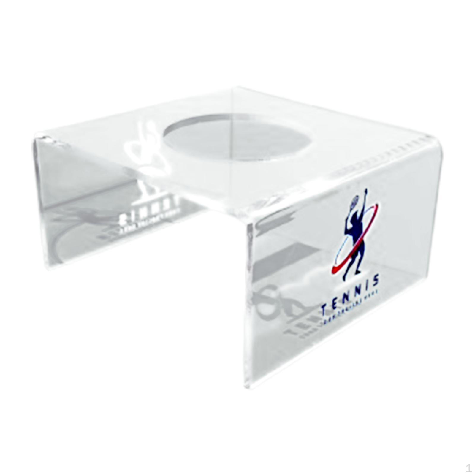 

Держатель для теннисного мяча, маленькая подставка, сфера, прозрачный акриловый мяч для софтбола, бейсбол 1 Hole