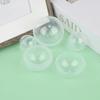 50 Stück Transparente Dosenöffner-Transparenz-Kunststoffkapsel Spielzeug Überraschungsball Kleiner Behälter Dinge herstellen Modell