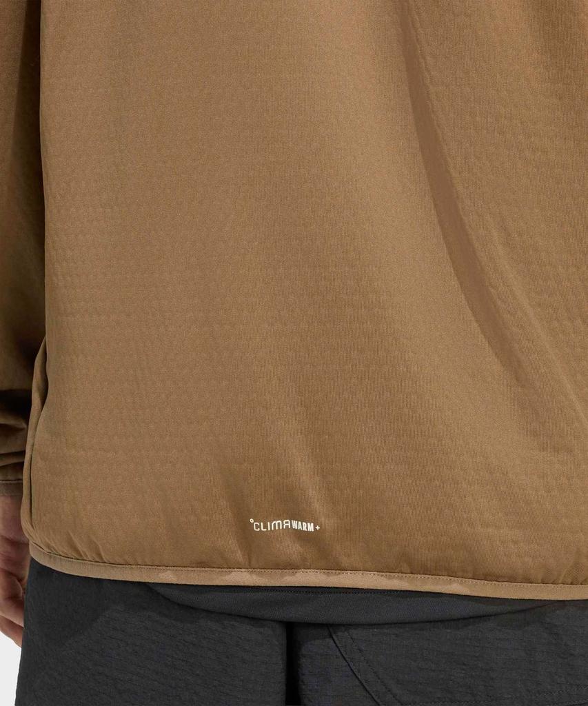 Adidas Terrex Xperior Climawarm+ Windlight Fleece Hooded Jacket - Brown Oxide / Ka4500