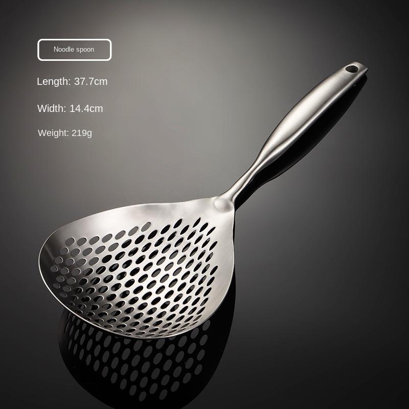 

HANYANG 304 Нержавеющая сталь Воронка для перца Ложка с полой ручкой Рыболовные пельмени Большая утечка Бытовая рыбалка Спагетти Кухонные принадлежности Отшлифованная 37.7cmx14.4cm